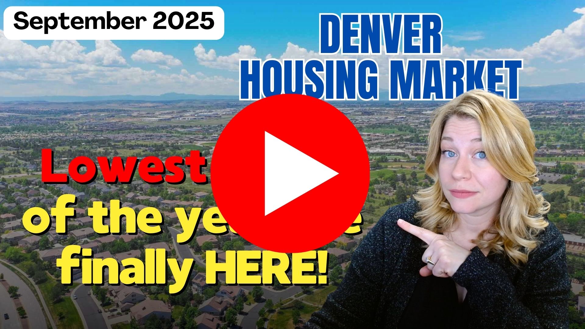 Video Thumbnail Sept 2025 Market Update - Lowest Rates of the year